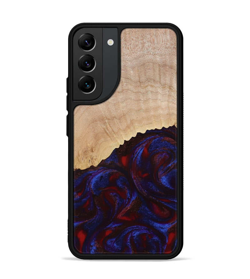 Galaxy S22 Plus Wood Phone Case - Alfredo (Red, 778555)