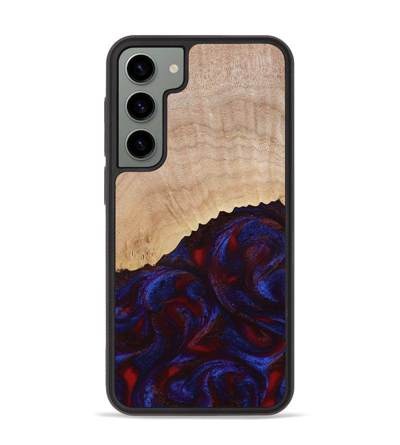Galaxy S23 Plus Wood Phone Case - Alfredo (Red, 778555)