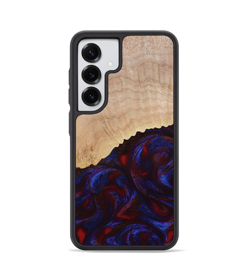 Galaxy S25 Wood Phone Case - Alfredo (Red, 778555)