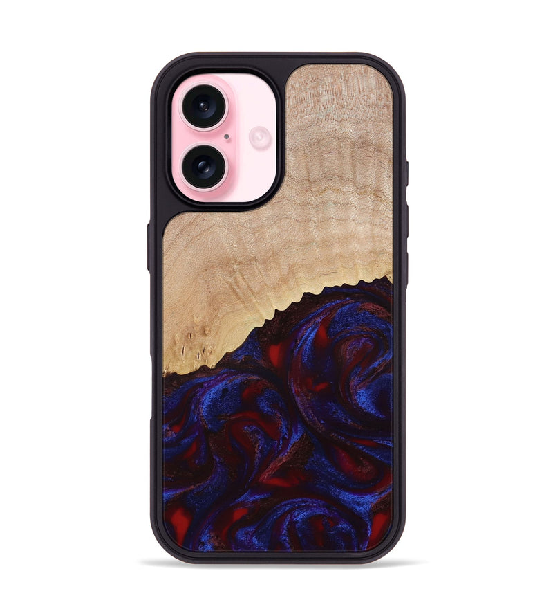 iPhone 17 Wood Phone Case - Alfredo (Red, 778555)