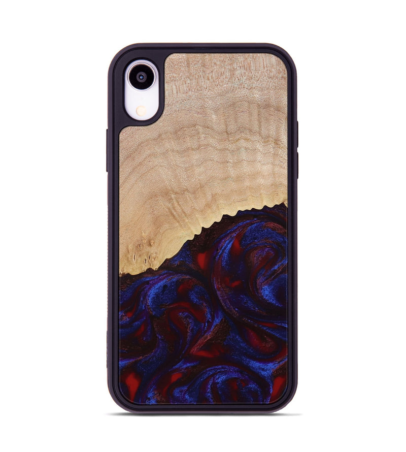iPhone Xr Wood Phone Case - Alfredo (Red, 778555)