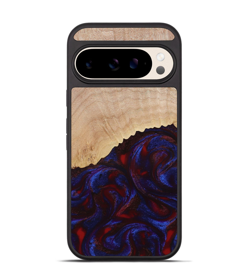 Pixel 10 Wood Phone Case - Alfredo (Red, 778555)