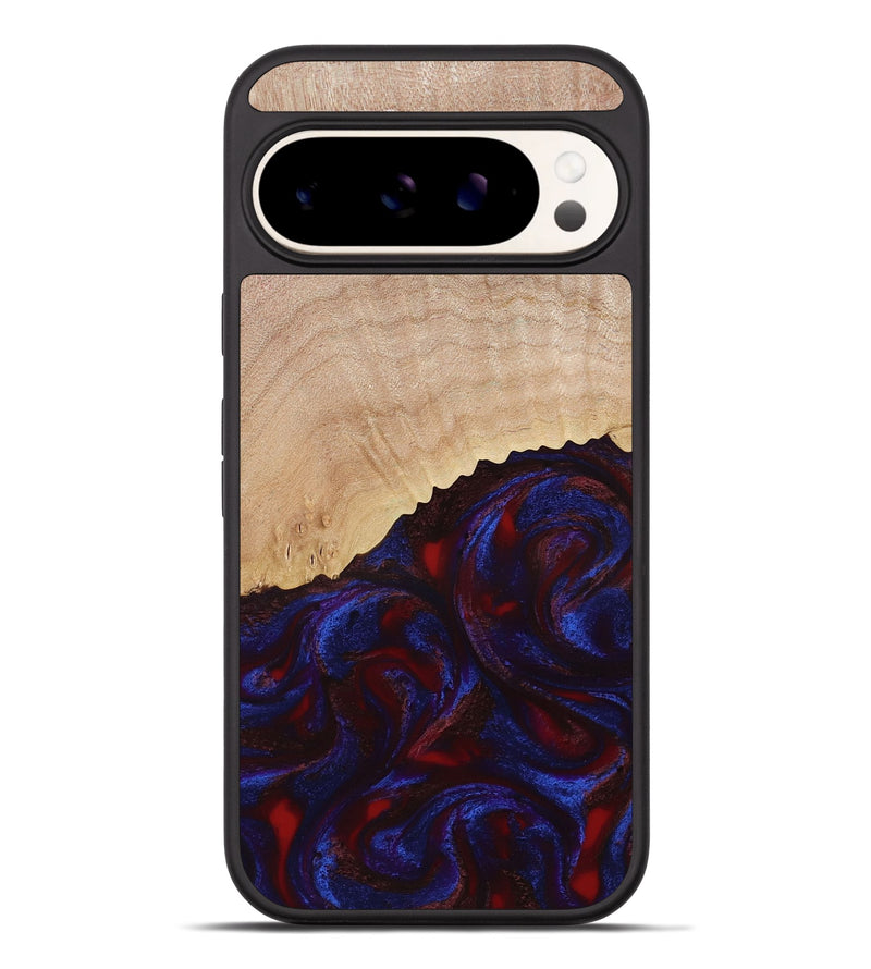 Pixel 9 Pro XL Wood Phone Case - Alfredo (Red, 778555)