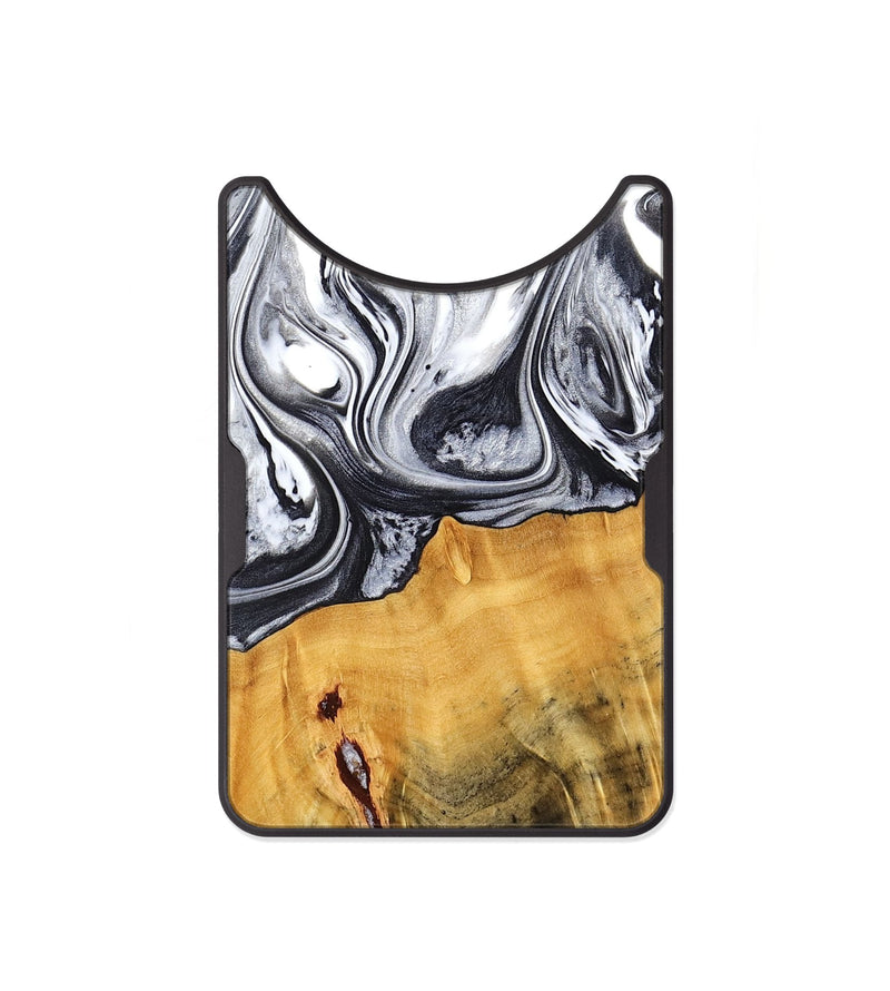 Alloy Wood Wallet - Dirk (Black & White, 778559)