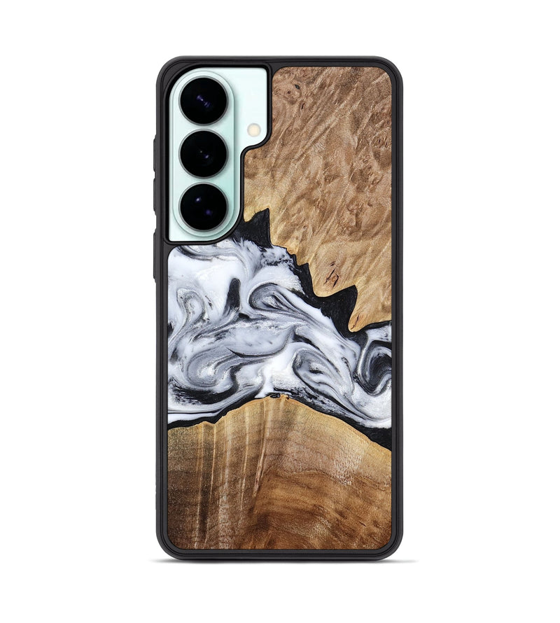 Galaxy S26 Plus Wood Phone Case - Thurman (Black & White, 778560)
