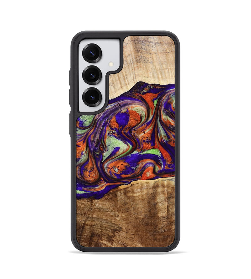 Galaxy S25 Wood Phone Case - Jaliyah (Purple, 778806)