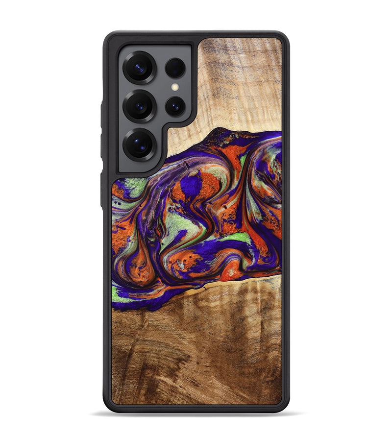 Galaxy S25 Ultra Wood Phone Case - Jaliyah (Purple, 778806)