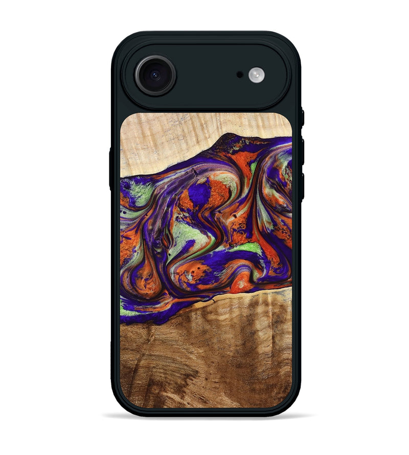 iPhone 17 Air Wood Phone Case - Jaliyah (Purple, 778806)
