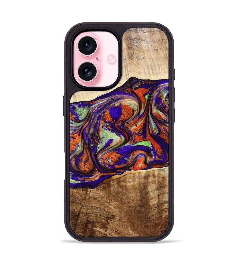 iPhone 17 Wood Phone Case - Jaliyah (Purple, 778806)