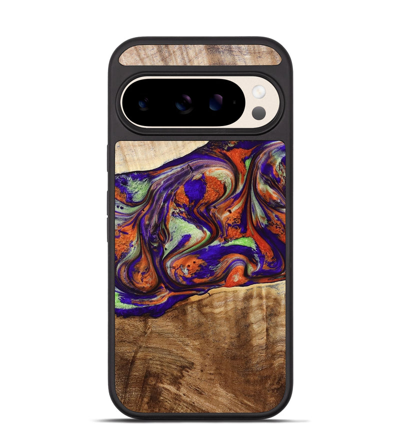 Pixel 10 Wood Phone Case - Jaliyah (Purple, 778806)