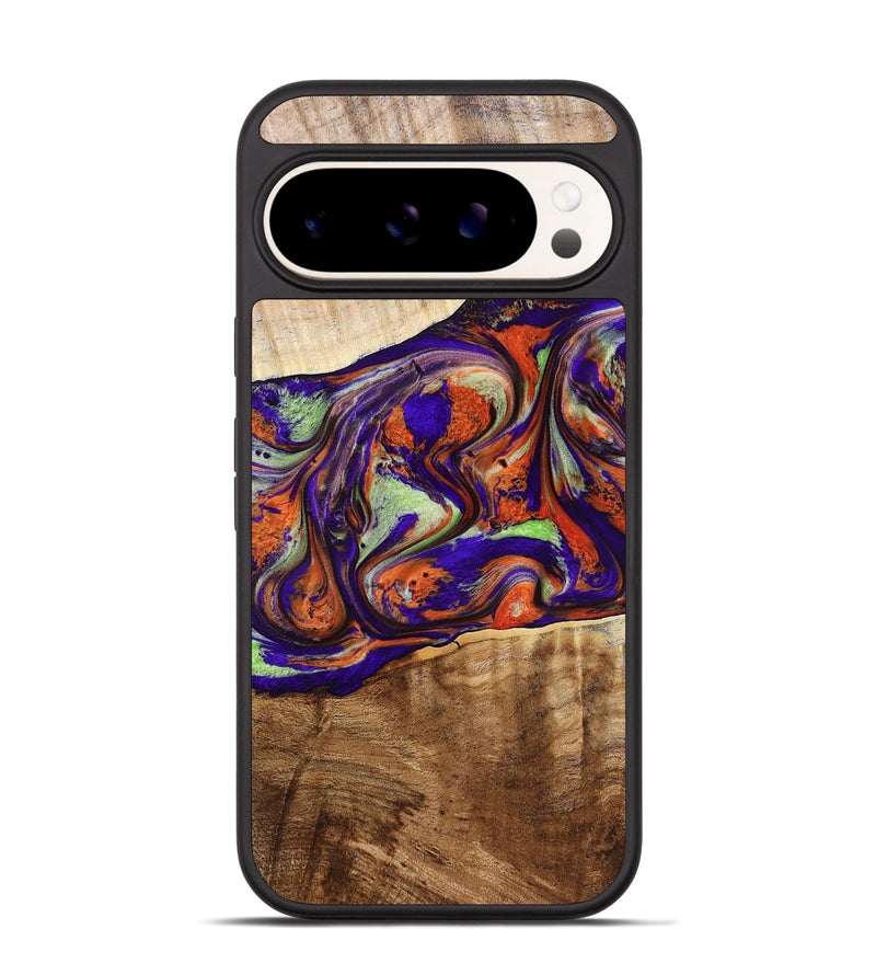 Pixel 9 Pro Wood Phone Case - Jaliyah (Purple, 778806)
