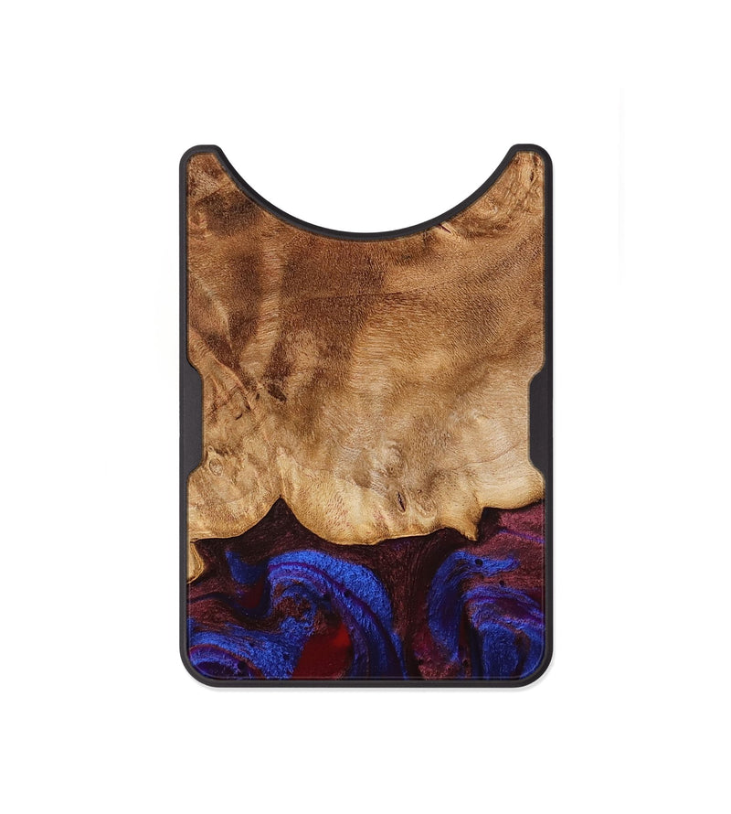 Alloy Wood Wallet - Tanisha (Red, 778808)