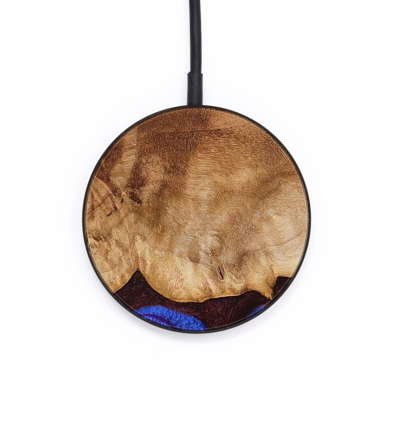Circle Wood Wireless Charger - Tanisha (Red, 778808)
