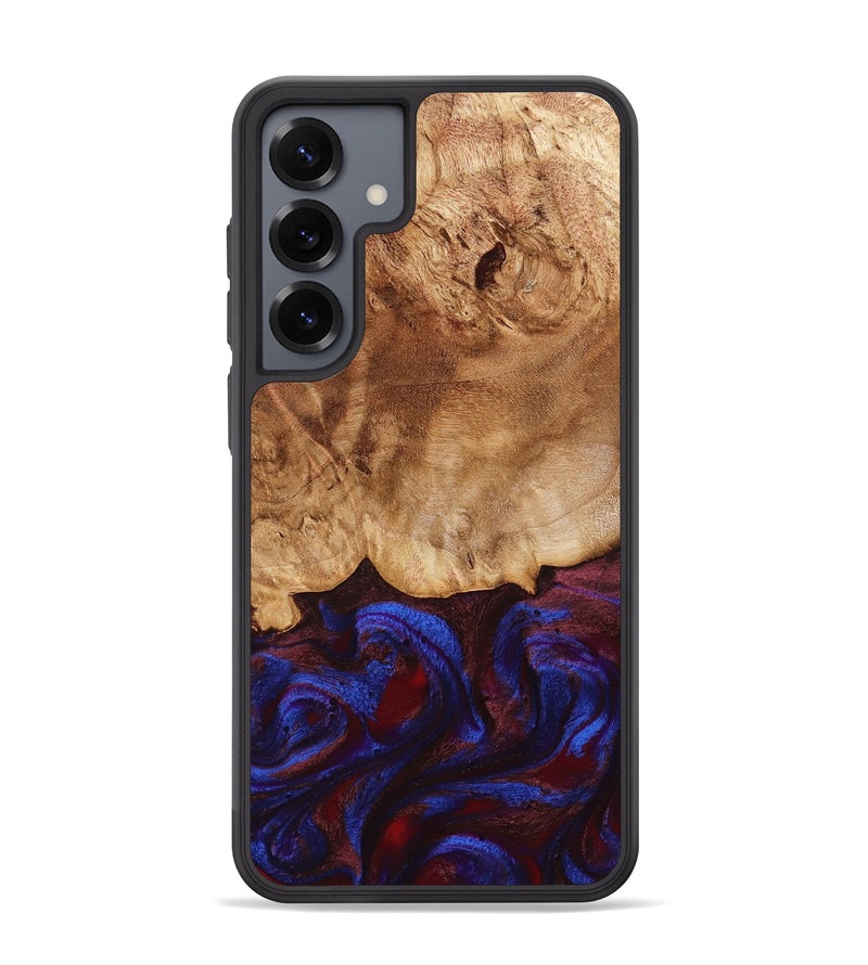 Galaxy S25 Plus Wood Phone Case - Tanisha (Red, 778808)