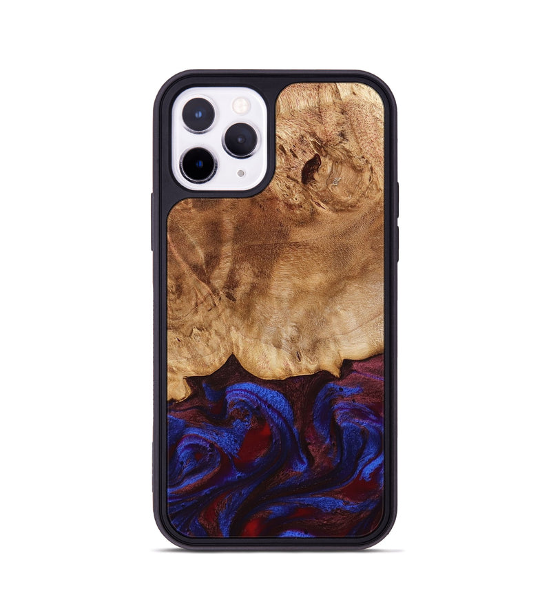 iPhone 11 Pro Wood Phone Case - Tanisha (Red, 778808)