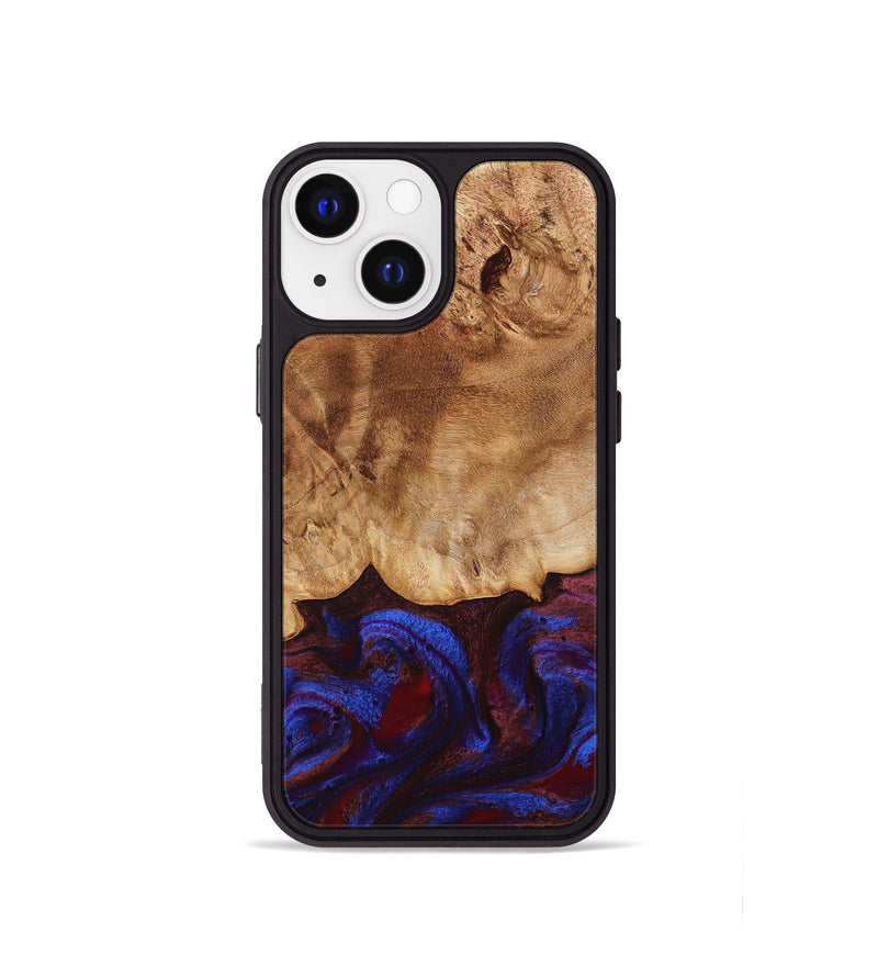 iPhone 13 mini Wood Phone Case - Tanisha (Red, 778808)