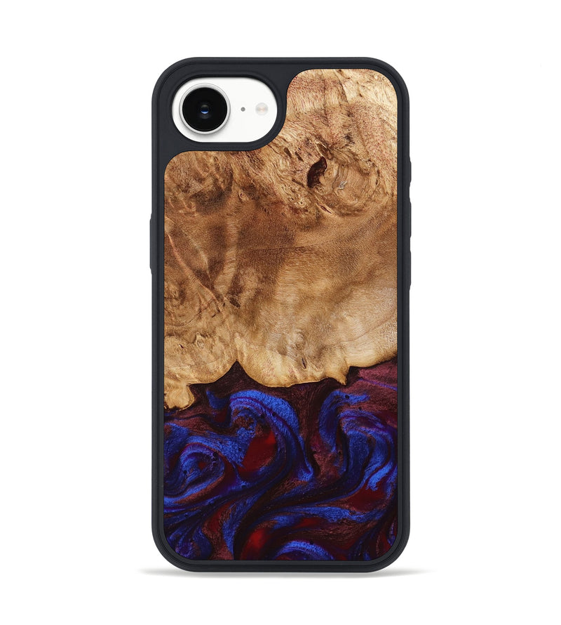 iPhone 16e Wood Phone Case - Tanisha (Red, 778808)