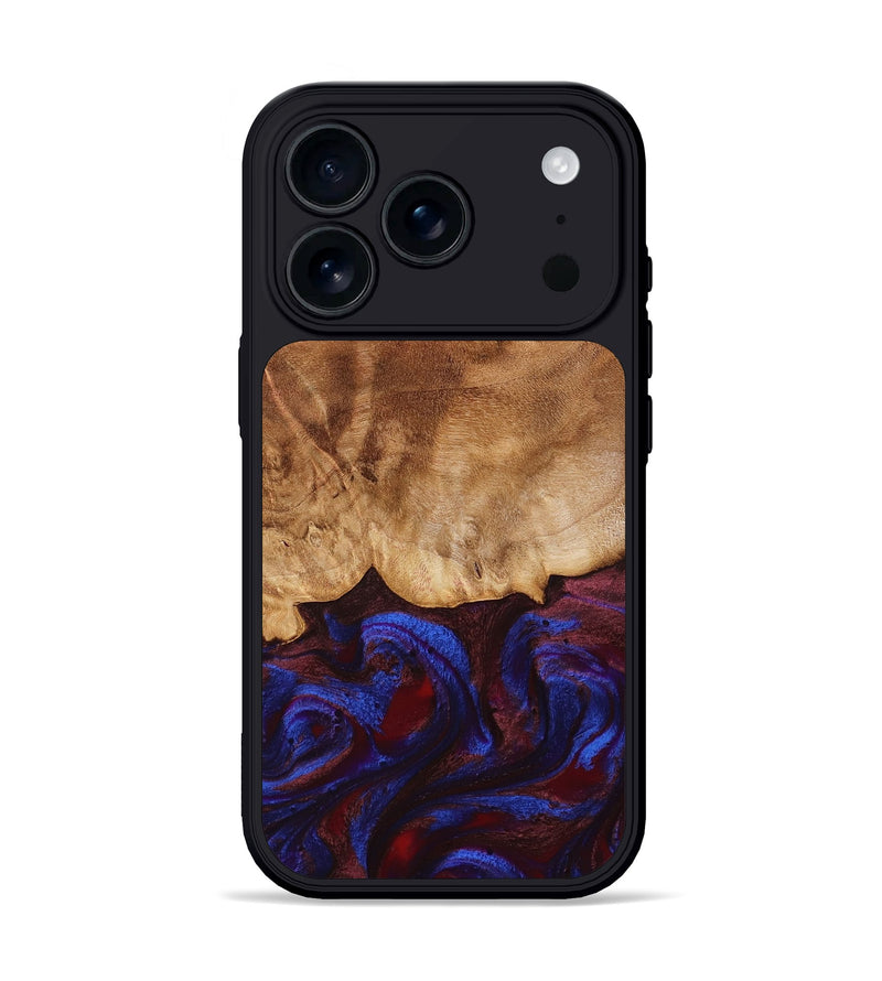 iPhone 17 Pro Wood Phone Case - Tanisha (Red, 778808)