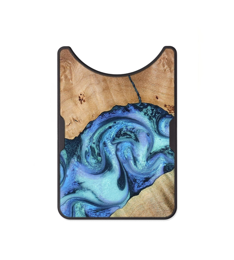 Alloy Wood Wallet - Tadeo (Blue, 778823)