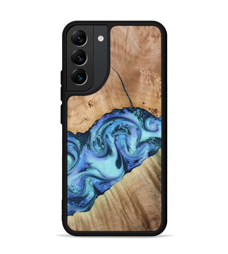 Galaxy S22 Plus Wood Phone Case - Tadeo (Blue, 778823)
