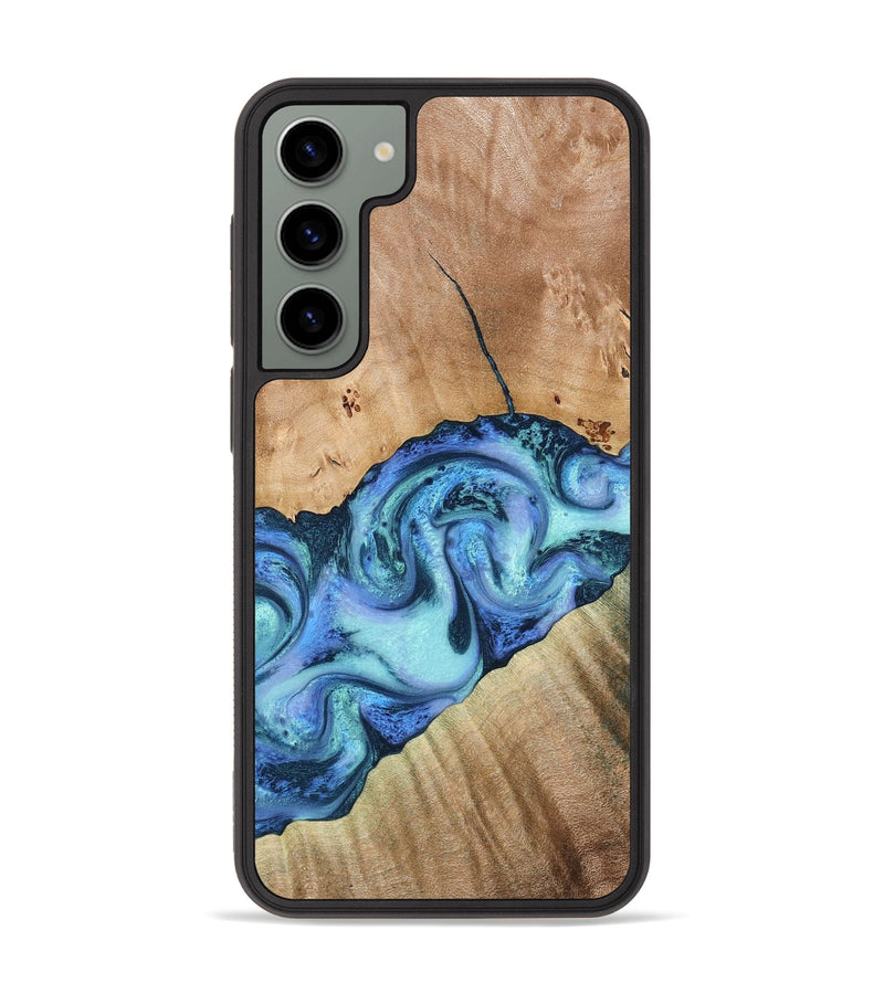 Galaxy S23 Plus Wood Phone Case - Tadeo (Blue, 778823)