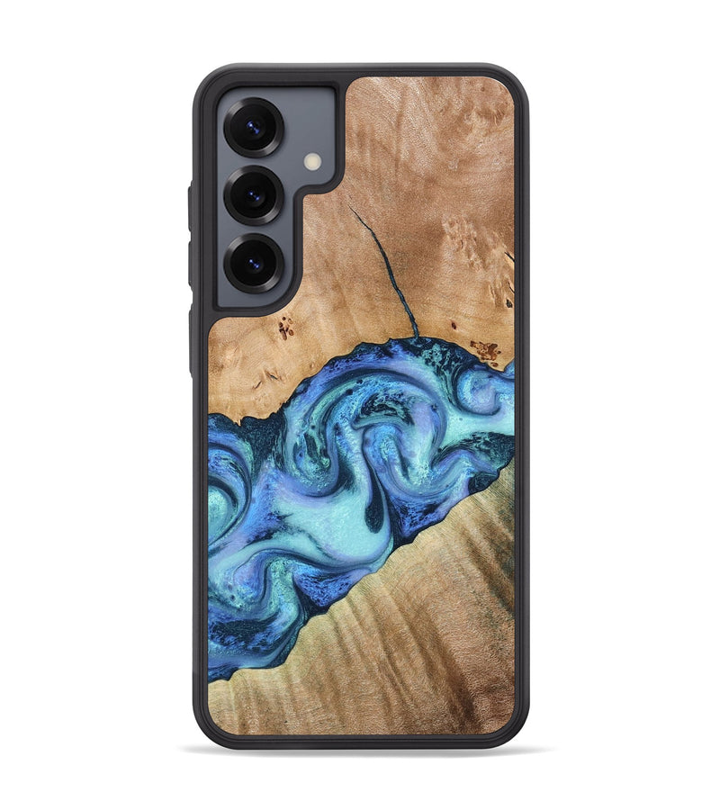 Galaxy S25 Plus Wood Phone Case - Tadeo (Blue, 778823)
