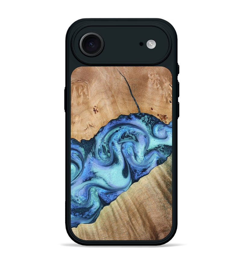 iPhone 17 Air Wood Phone Case - Tadeo (Blue, 778823)