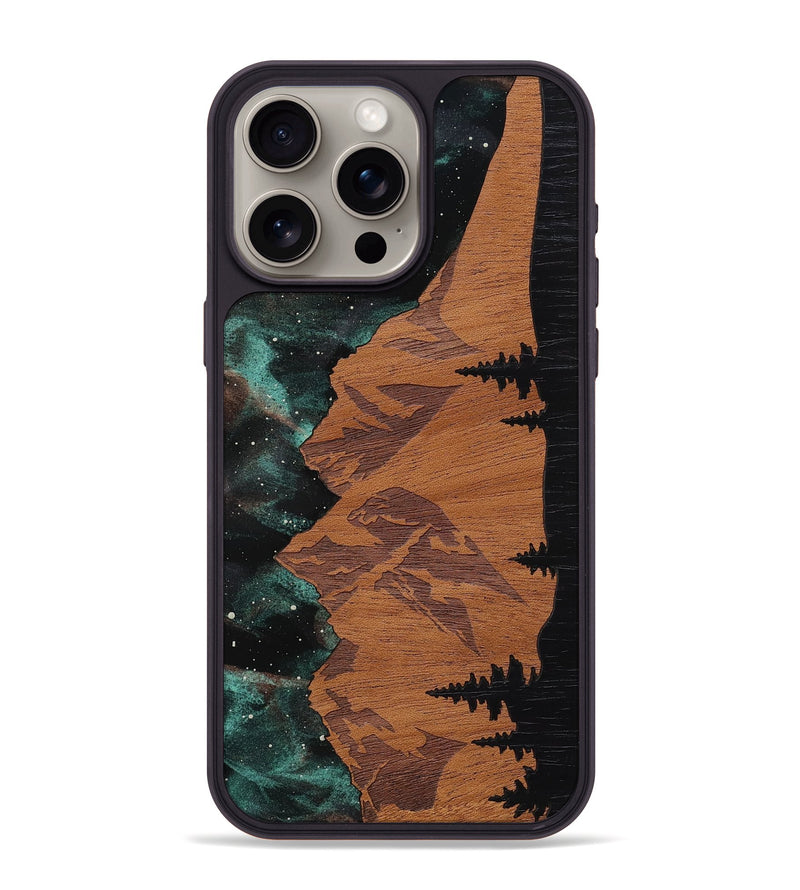 iPhone 15 Pro Max Wood Phone Case - Khari (MNTNS, 779055)