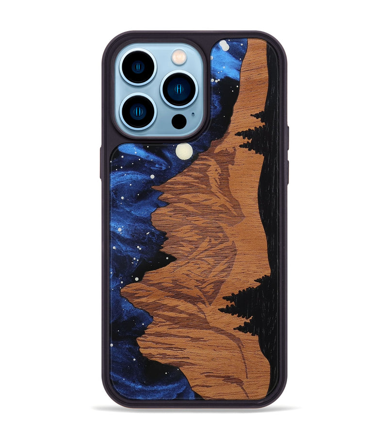 iPhone 14 Pro Max Wood Phone Case - Kristie (MNTNS, 779071)
