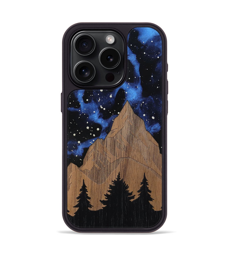 iPhone 15 Pro Wood Phone Case - Zackery (MNTNS, 779073)