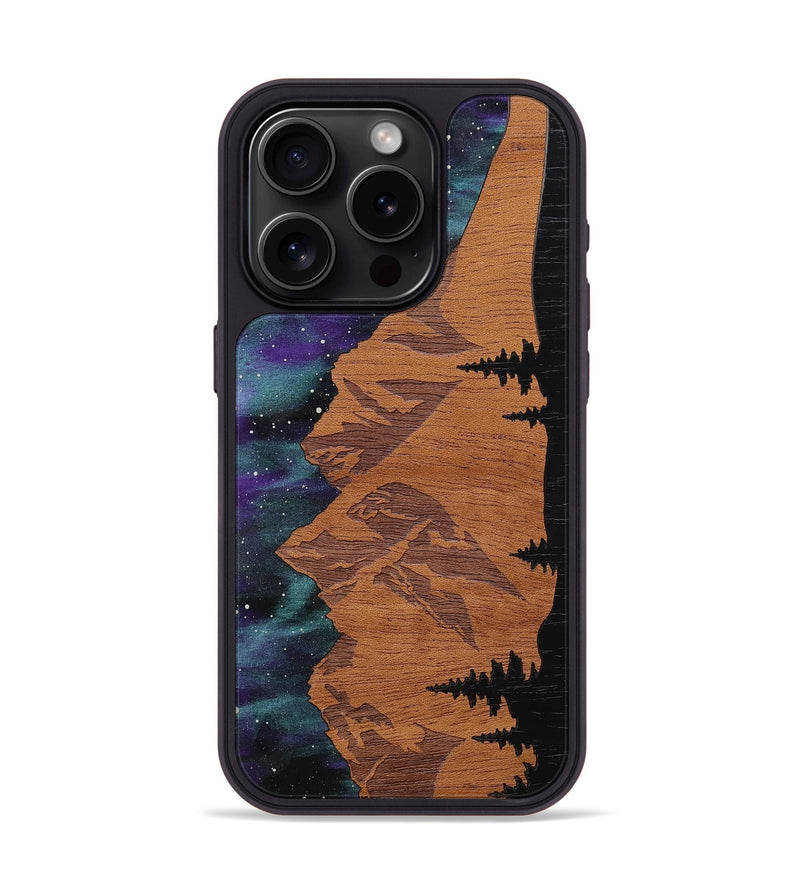 iPhone 15 Pro Wood Phone Case - Cal (MNTNS, 779105)