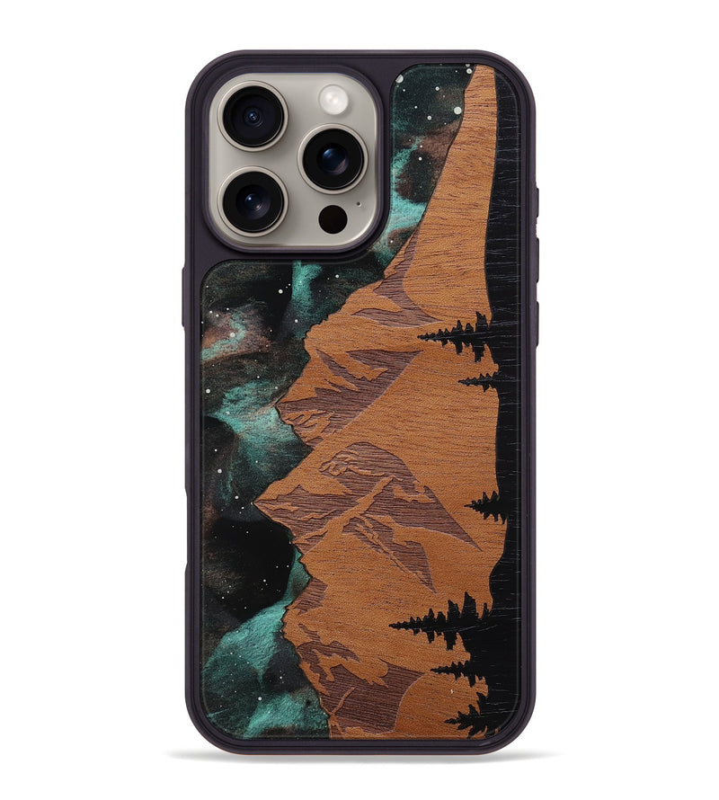 iPhone 16 Pro Max Wood Phone Case - Seamus (MNTNS, 779115)