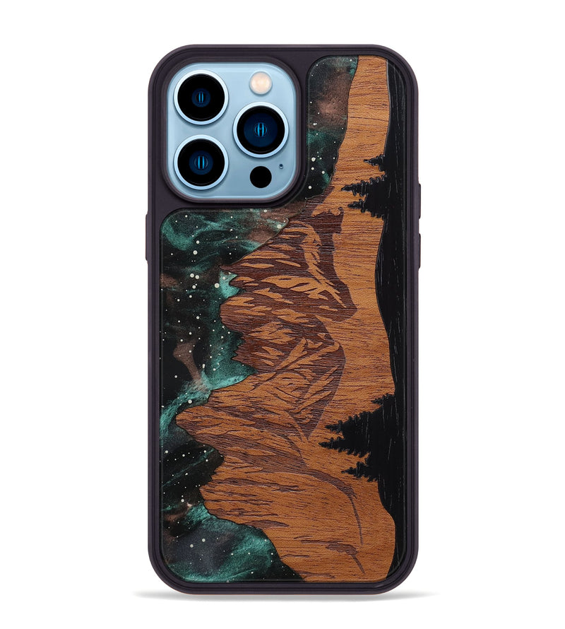 iPhone 14 Pro Max Wood Phone Case - Tena (MNTNS, 779117)