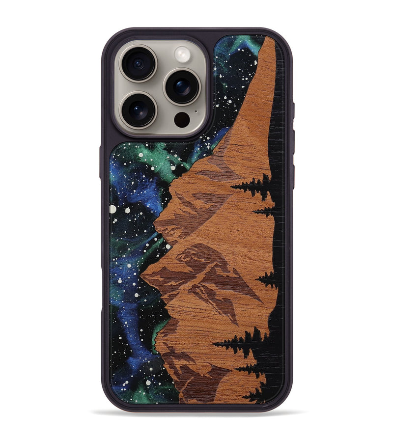 iPhone 16 Pro Max Wood Phone Case - Derek (MNTNS, 779128)