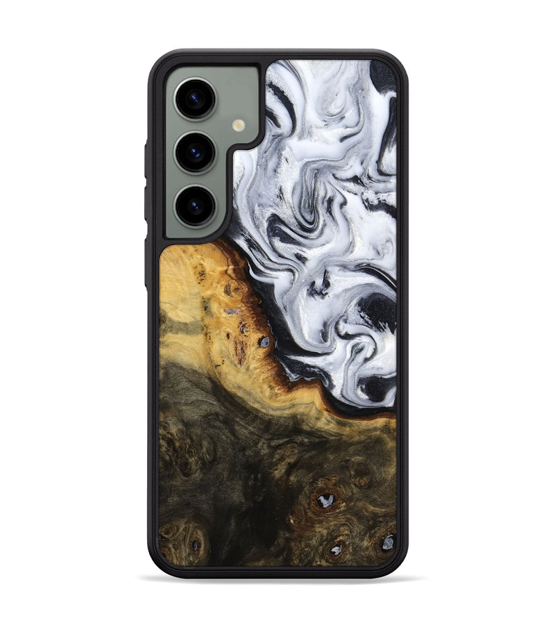 Galaxy S24 Plus Wood Phone Case - Kaitlyn (Black & White, 779204)