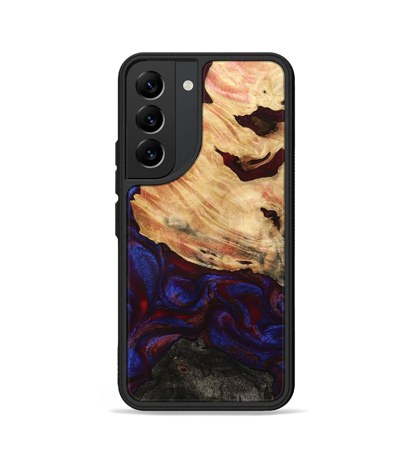 Galaxy S22 Wood Phone Case - Koda (Red, 779213)