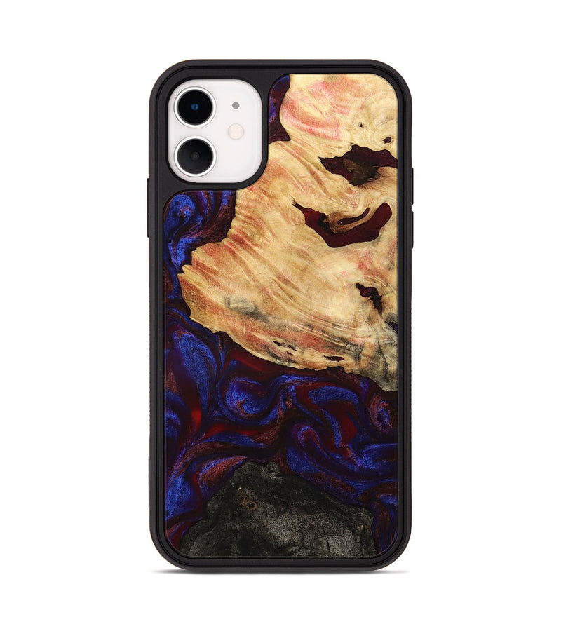 iPhone 11 Wood Phone Case - Koda (Red, 779213)