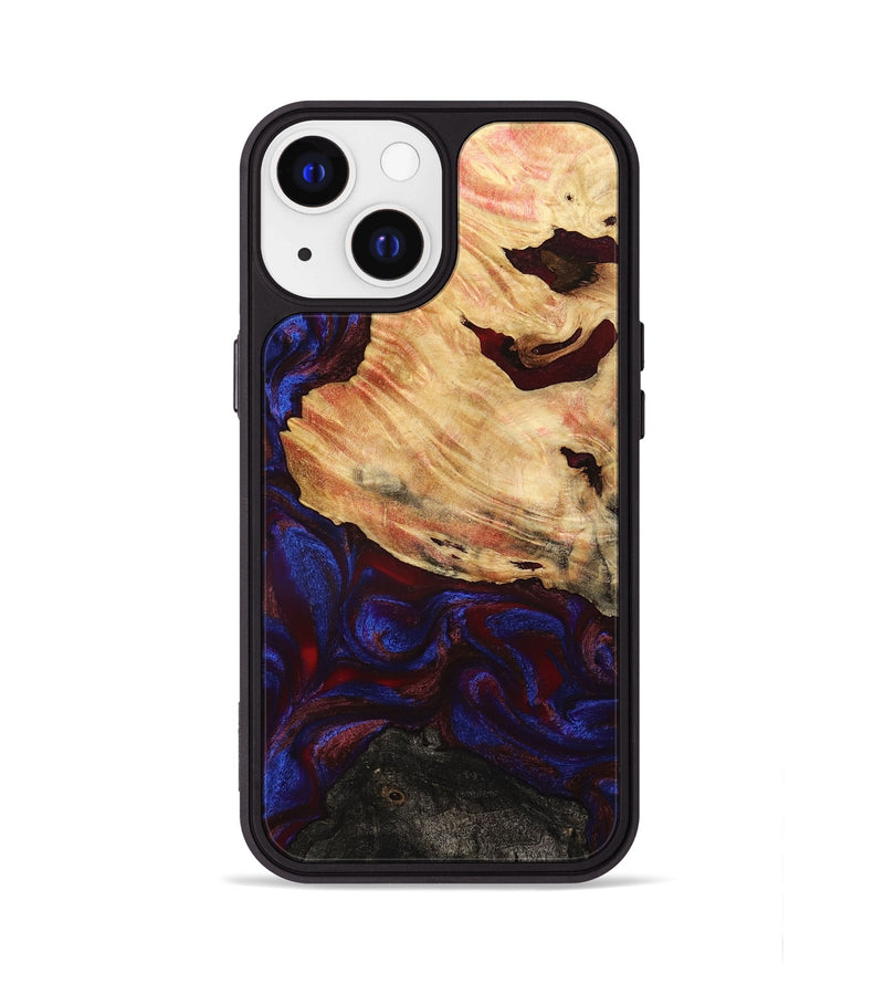 iPhone 13 Wood Phone Case - Koda (Red, 779213)