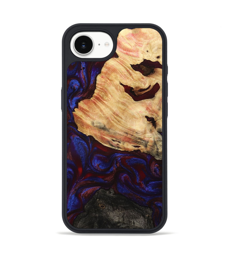 iPhone 16e Wood Phone Case - Koda (Red, 779213)