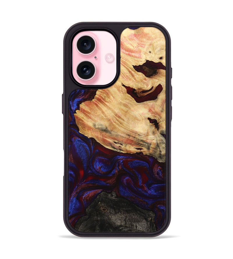 iPhone 17 Wood Phone Case - Koda (Red, 779213)