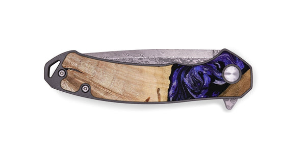 EDC Wood Pocket Knife - Kamron (Purple, 779233)