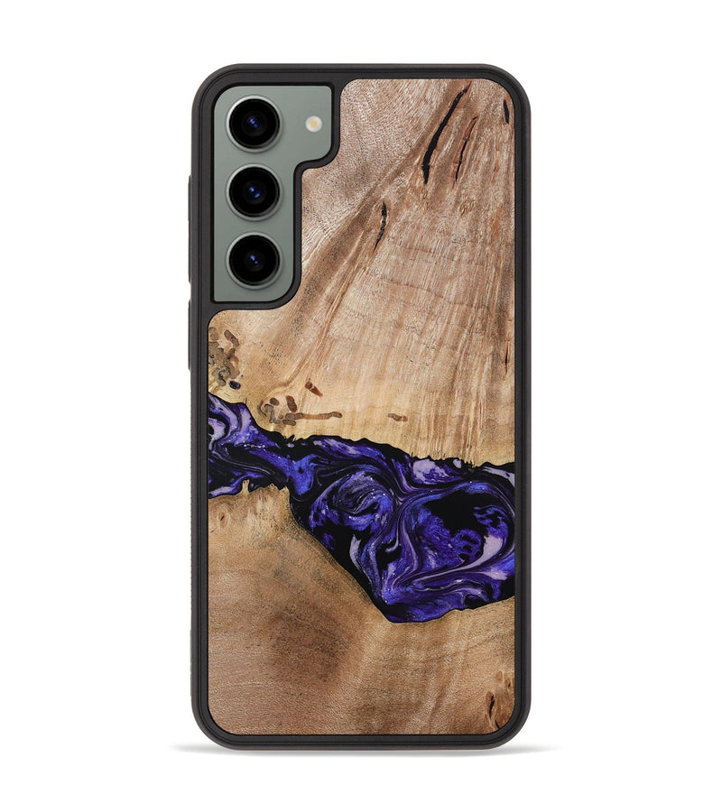 Galaxy S23 Plus Wood Phone Case - Kamron (Purple, 779233)