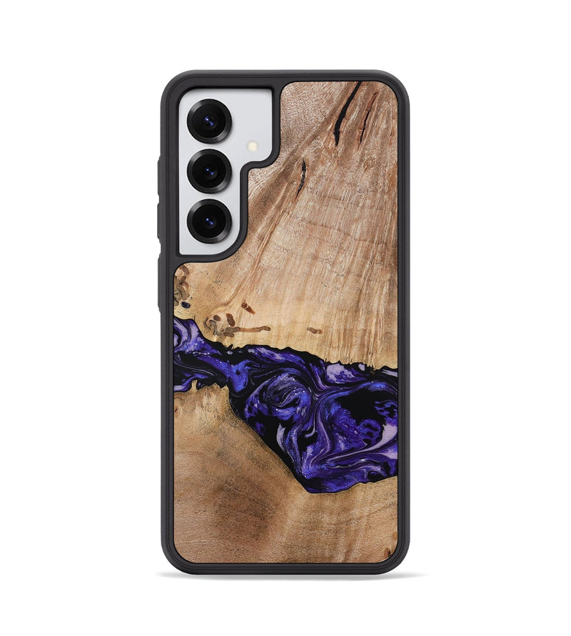 Galaxy S25 Wood Phone Case - Kamron (Purple, 779233)