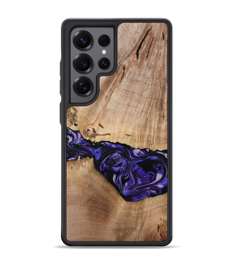Galaxy S25 Ultra Wood Phone Case - Kamron (Purple, 779233)
