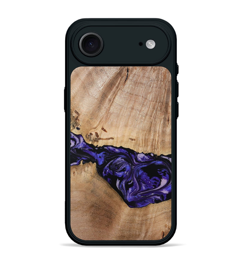 iPhone 17 Air Wood Phone Case - Kamron (Purple, 779233)