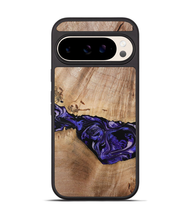 Pixel 10 Wood Phone Case - Kamron (Purple, 779233)