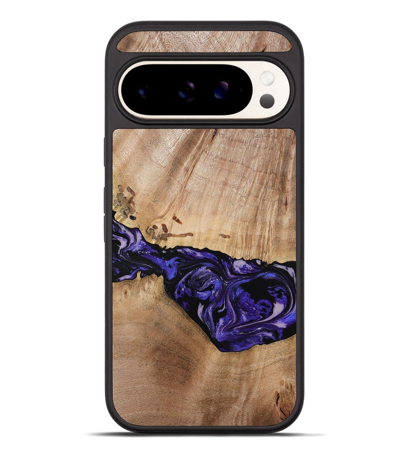 Pixel 10 Pro XL Wood Phone Case - Kamron (Purple, 779233)