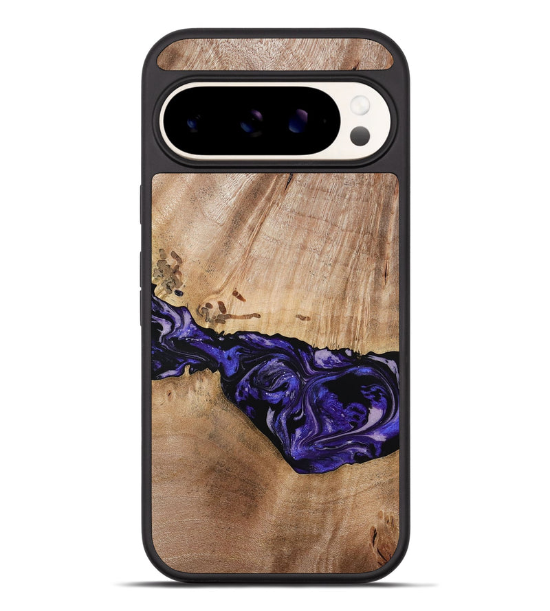 Pixel 9 Pro XL Wood Phone Case - Kamron (Purple, 779233)