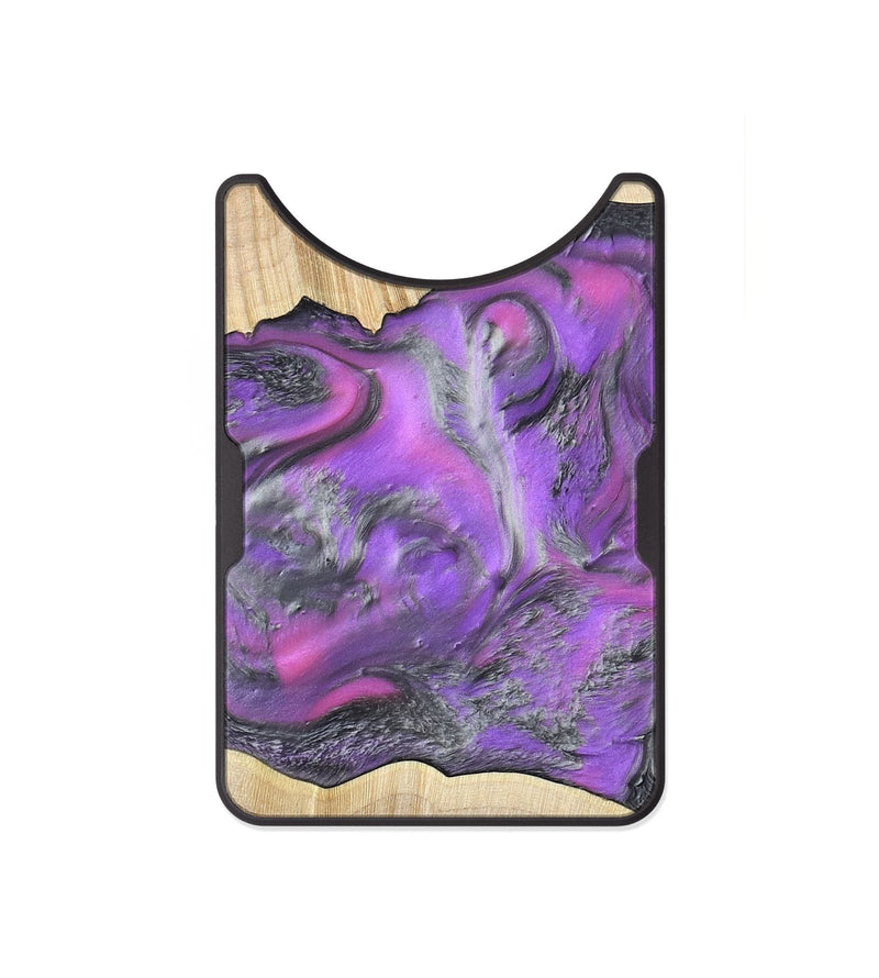 Alloy Wood Wallet - Sherita (Purple, 779238)