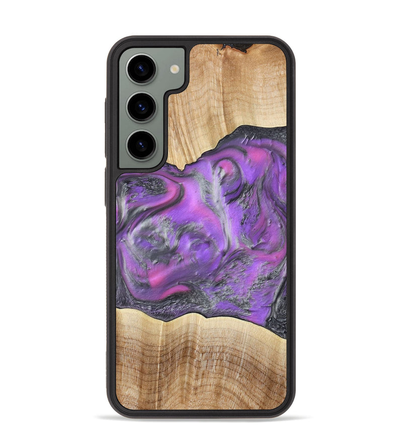 Galaxy S23 Plus Wood Phone Case - Sherita (Purple, 779238)